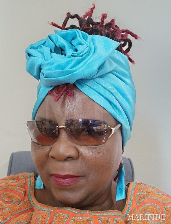 African Satin Wired Headband | Boho Head Wrap | Hair Scarf | Natural Hair Accessory | Cultural Gift