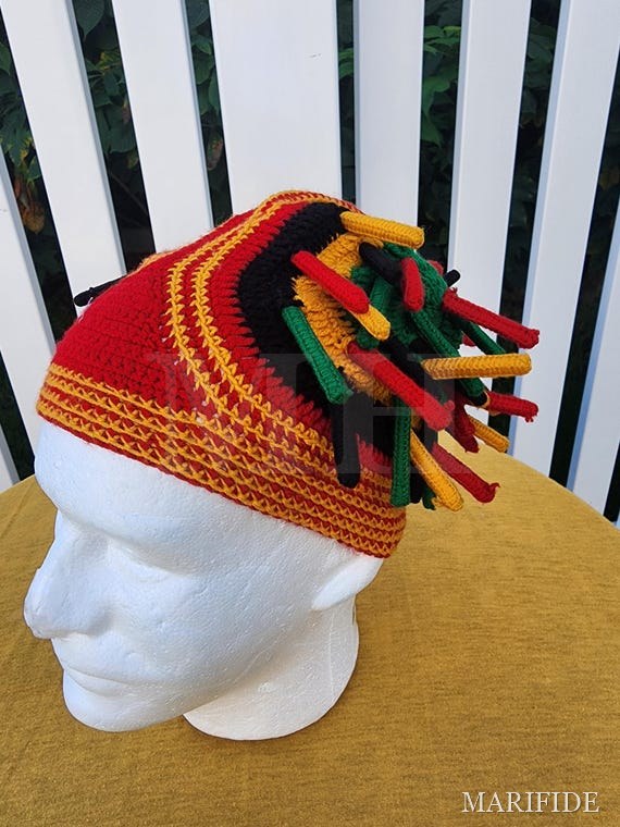 Toghu Bamenda Hat Unisex | Ichie Ozo Nigeria Bamileke | Handwoven Traditional African Heritage Cap